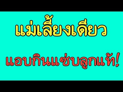 เรื่องเล่า แม่เลี้ยงเดี่ยว